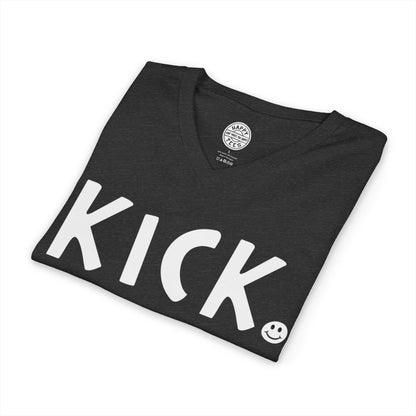 KICK Happy Tee (V-Neck)