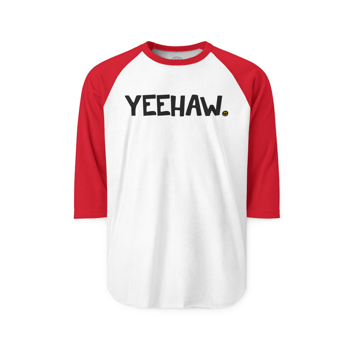 YEEHAW Happy Tee (Long Sleeve Raglan)  Long-sleeve  HAPPY TEES® BRAND