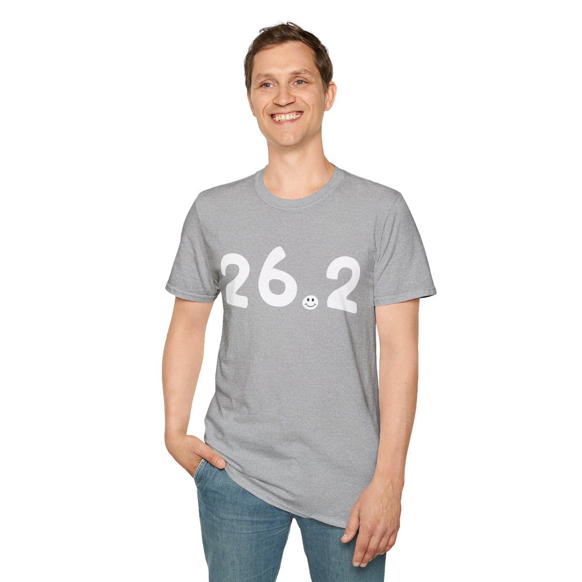 26.2 Happy Tee  T-Shirt  HAPPY TEES® BRAND