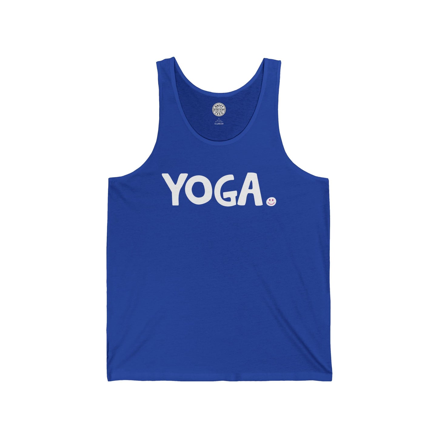 YOGA Happy Tee (Tank Top)  Tank Top  HAPPY TEES® BRAND