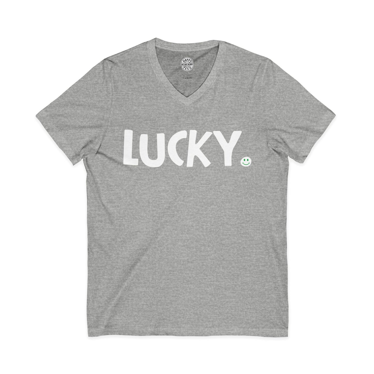 LUCKY Happy Tee (V-Neck)  V-neck  HAPPY TEES® BRAND