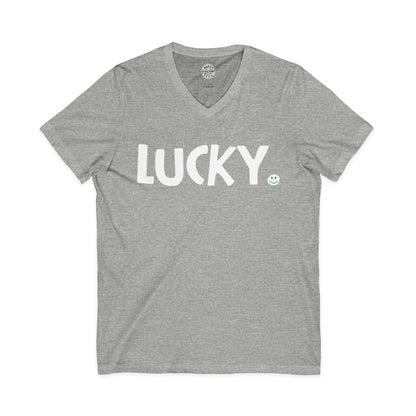 LUCKY Happy Tee (V-Neck)  V-neck  HAPPY TEES® BRAND