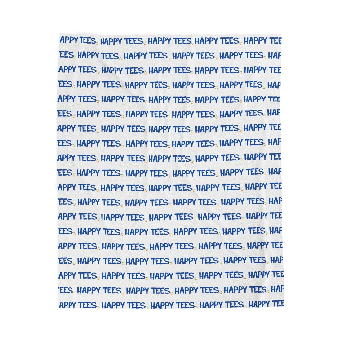 Happy Tees® Blanket  All Over Prints 50" × 60" HAPPY TEES® BRAND