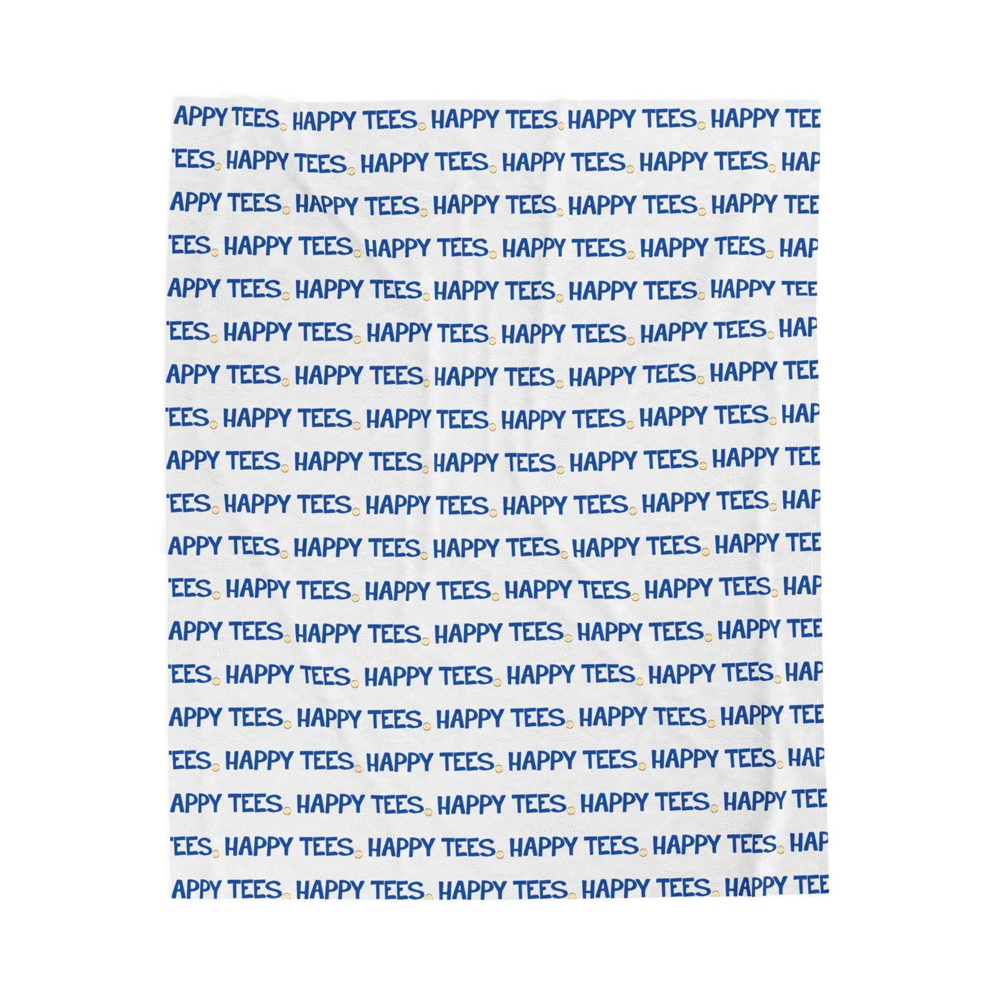 Happy Tees® Blanket  All Over Prints 50" × 60" HAPPY TEES® BRAND