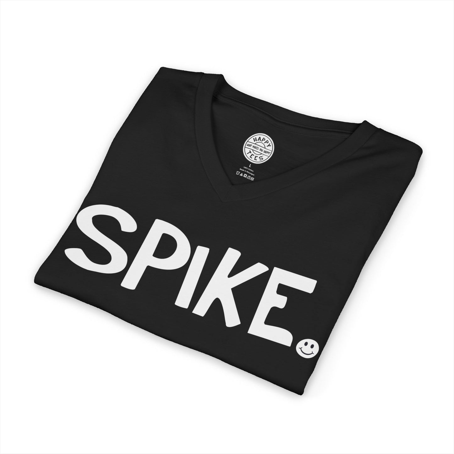 SPIKE Happy Tee (V-Neck)
