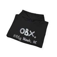 OBX Happy Tee (Hoodie, Silver) Printify