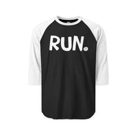 RUN Happy Tee (Long Sleeve Raglan) Printify