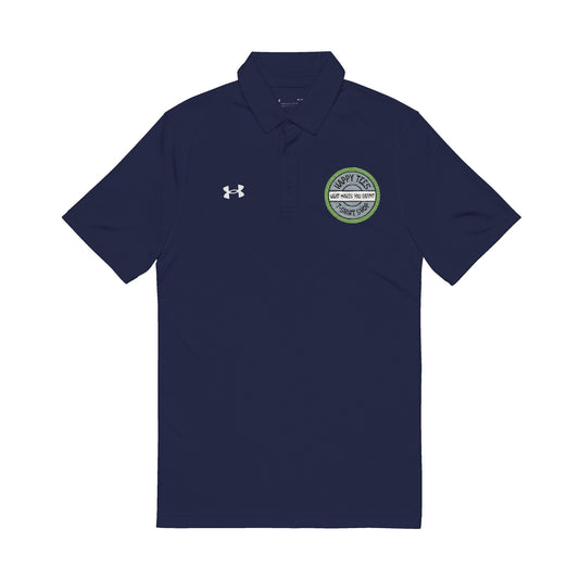 Happy Tees® Polo (Embroidery, Under Armour®)  T-Shirt 2XL / Navy HAPPY TEES® BRAND