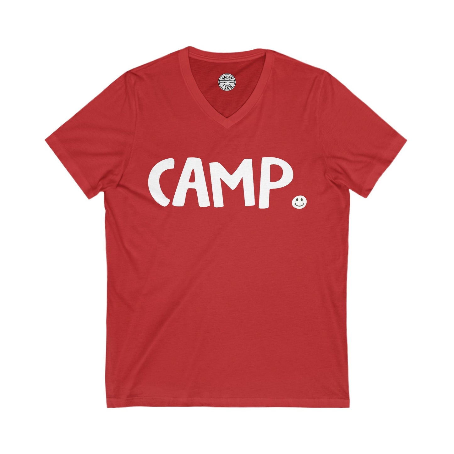CAMP Happy Tee (V-Neck) Printify
