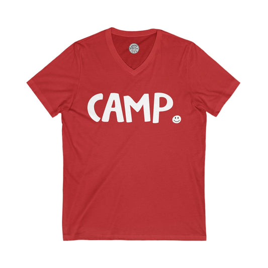 CAMP Happy Tee (V-Neck) Printify