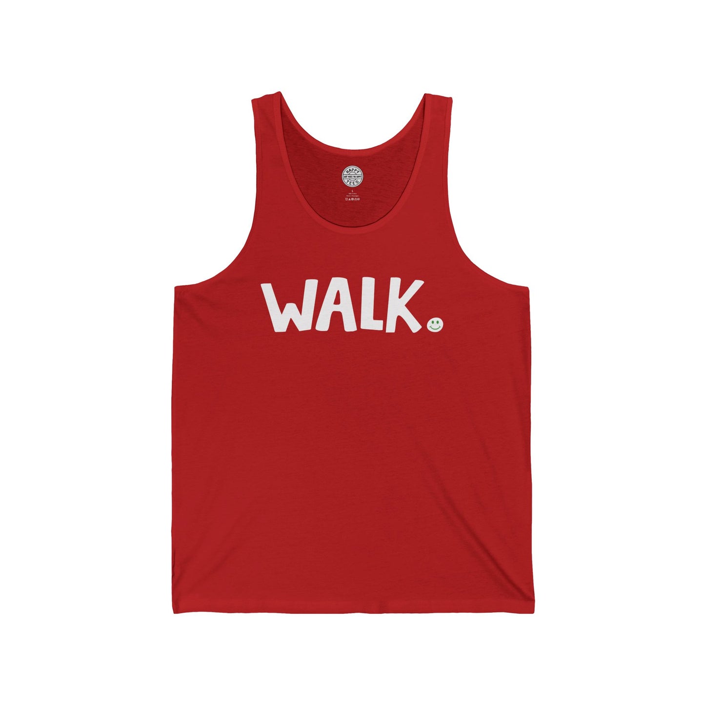 WALK Happy Tee (Tank Top)  Tank Top  HAPPY TEES® BRAND