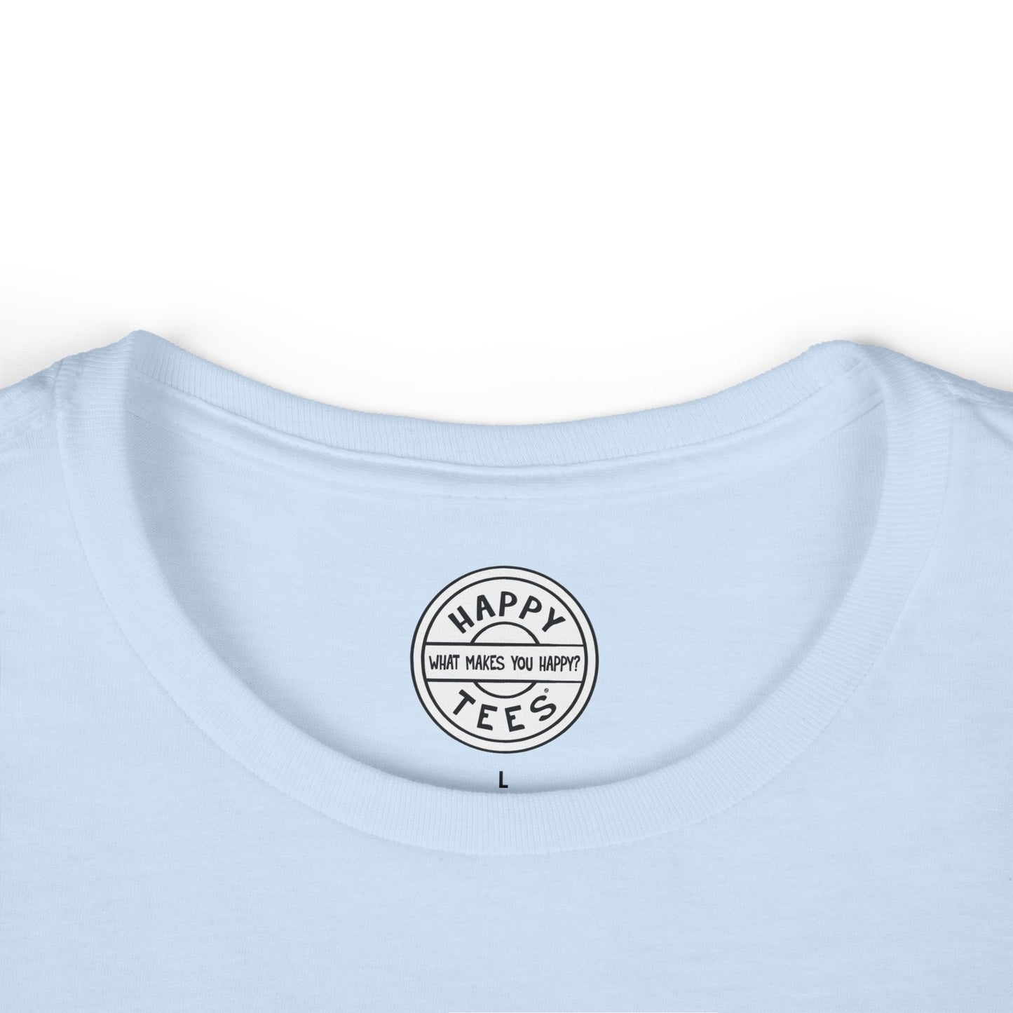 SURF Happy Tee (Women's Tee)  T-Shirt  HAPPY TEES® BRAND