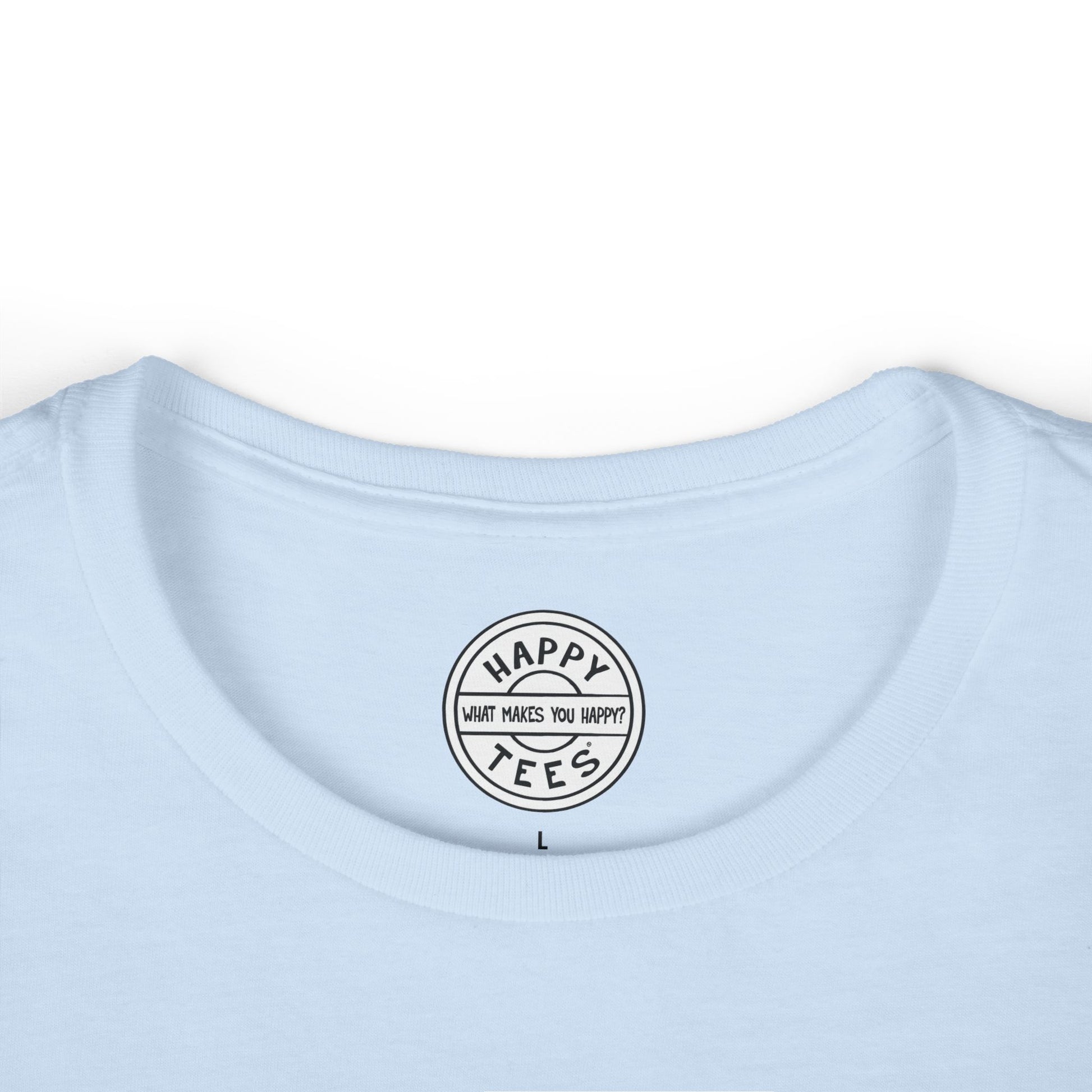 SURF Happy Tee (Women's Tee)  T-Shirt  HAPPY TEES® BRAND