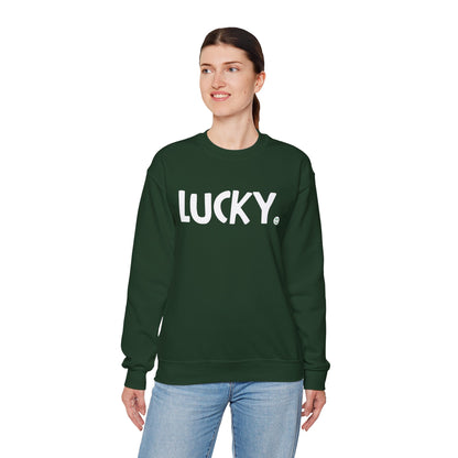 LUCKY Happy Tee (Sweatshirt)  Sweatshirt  HAPPY TEES® BRAND