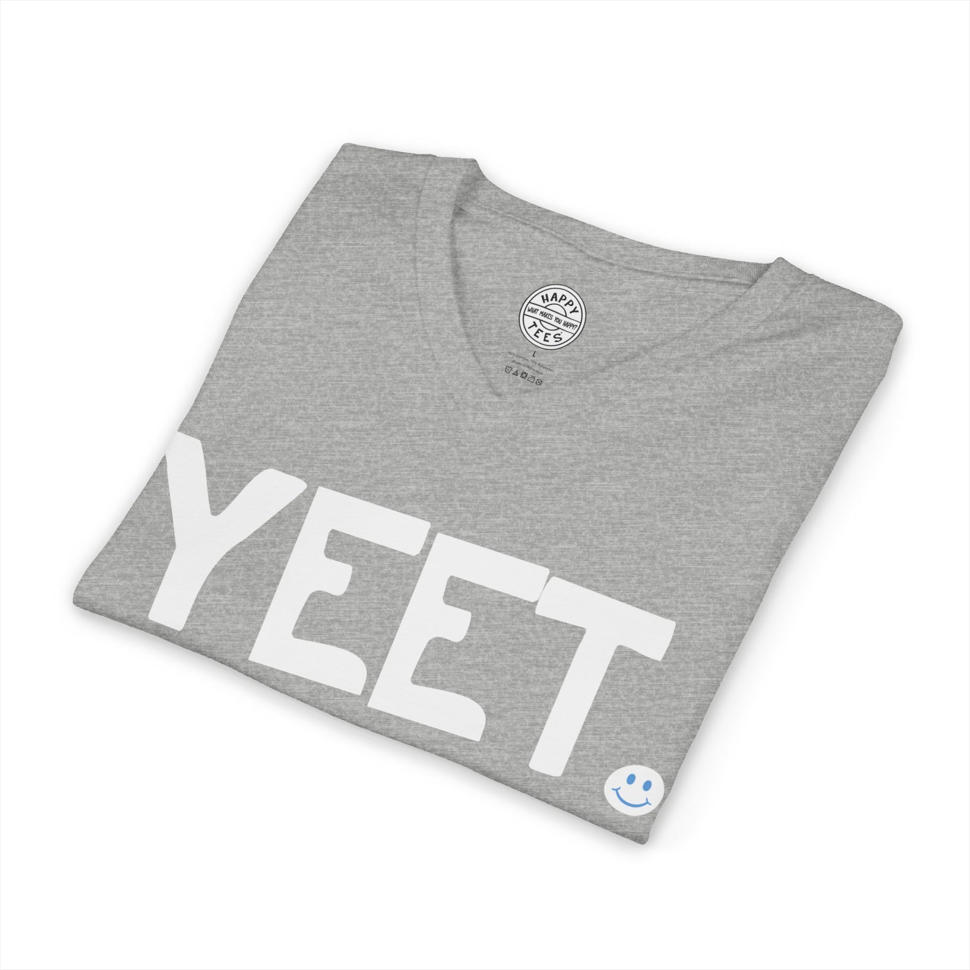 YEET Happy Tee (V-Neck)  V-neck  HAPPY TEES® BRAND