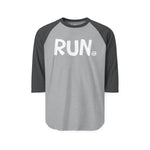 RUN Happy Tee (Long Sleeve Raglan)  Long-sleeve  HAPPY TEES® BRAND