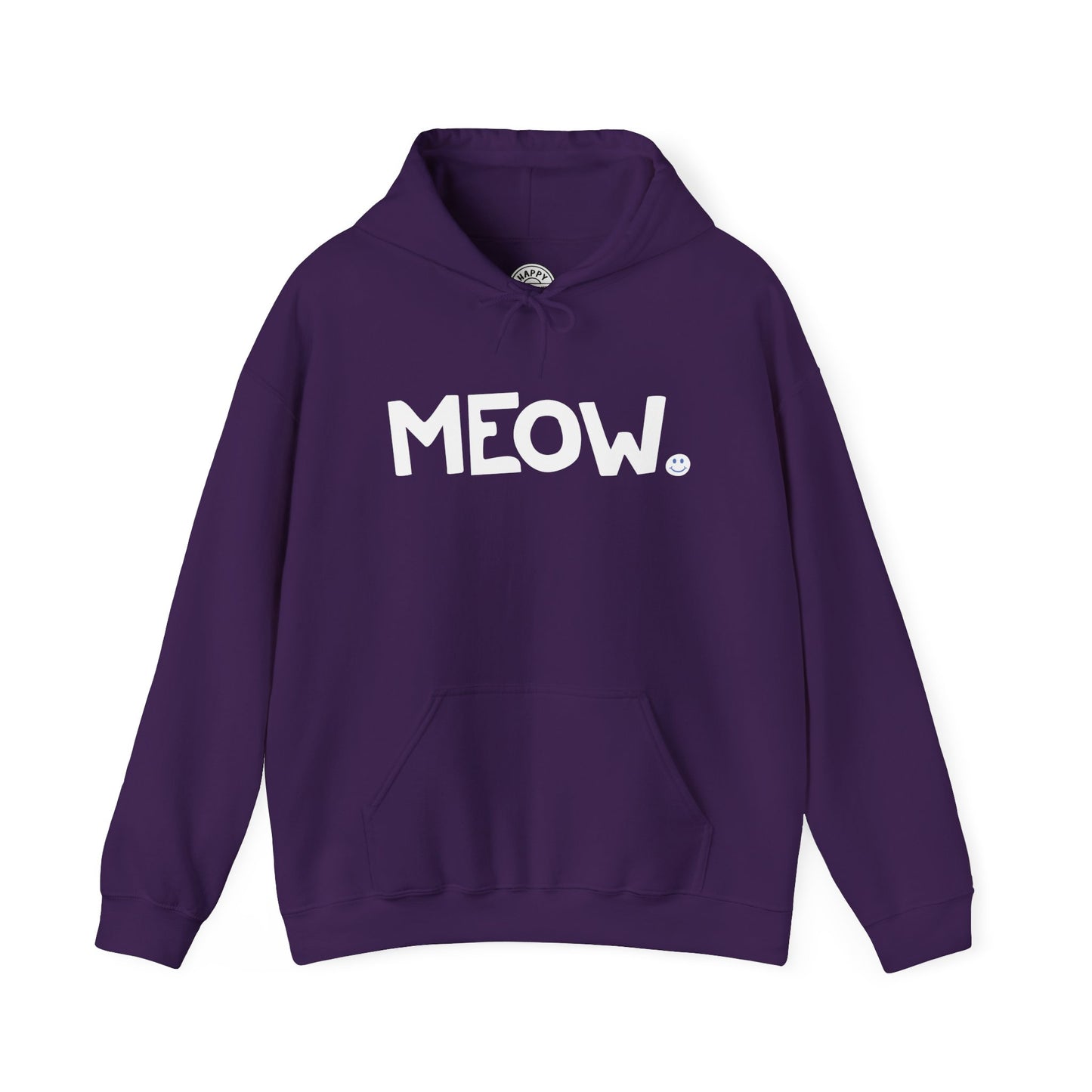MEOW Happy Tee (Hoodie)  Hoodie  HAPPY TEES® BRAND