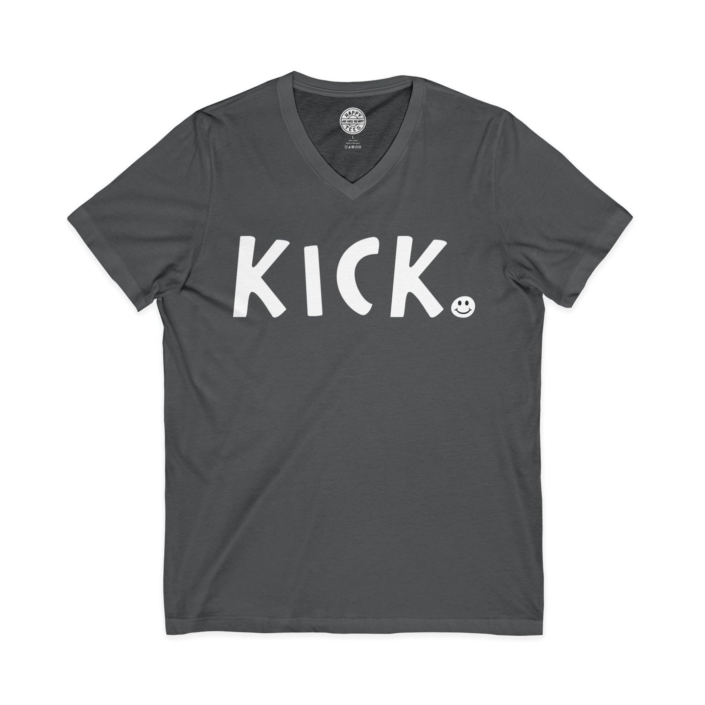 KICK Happy Tee (V-Neck)