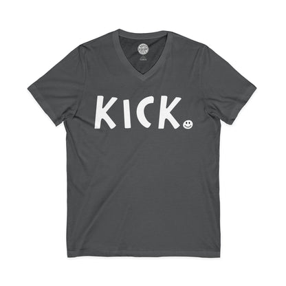 KICK Happy Tee (V-Neck)