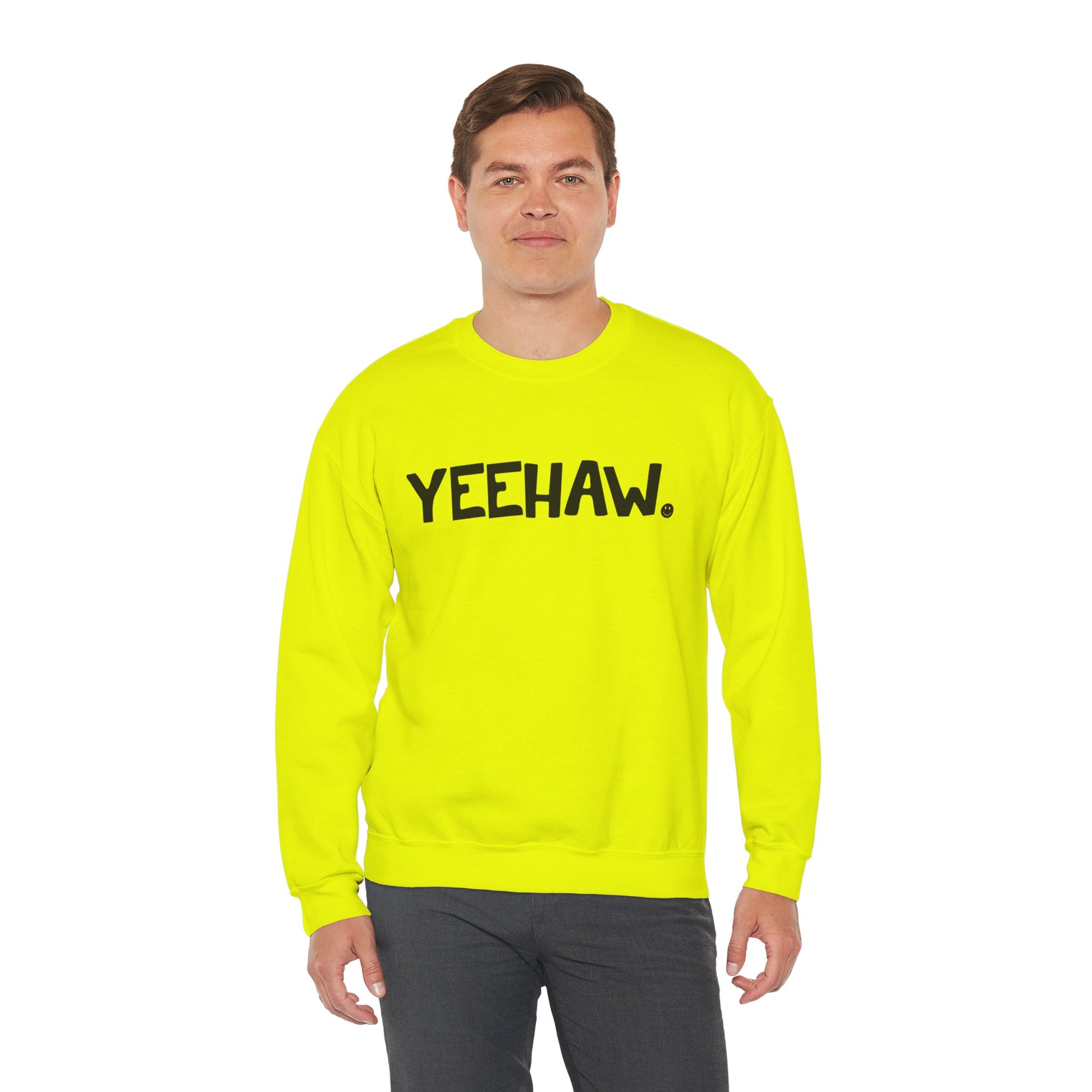 YEEHAW Happy Tee (Sweatshirt)  Sweatshirt  HAPPY TEES® BRAND