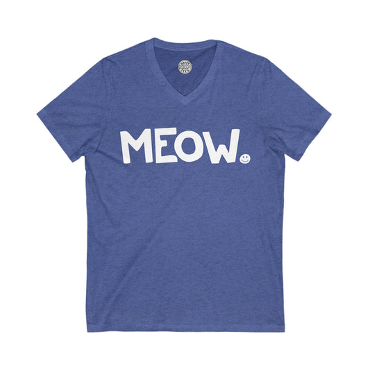 MEOW Happy Tee (V-Neck) Printify