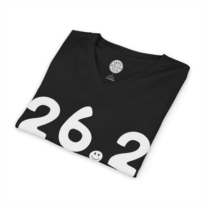 26.2 Happy Tee (V-Neck)  V-neck  HAPPY TEES® BRAND
