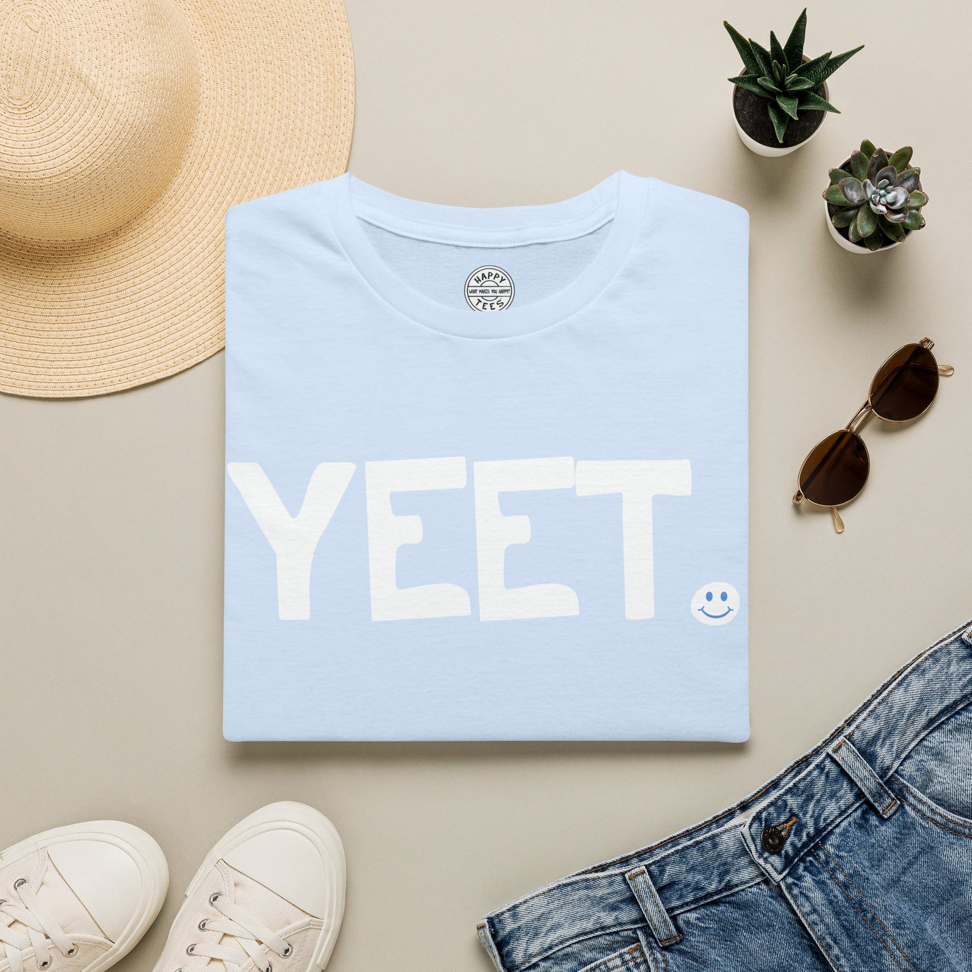 YEET Happy Tee  T-Shirt  HAPPY TEES® BRAND