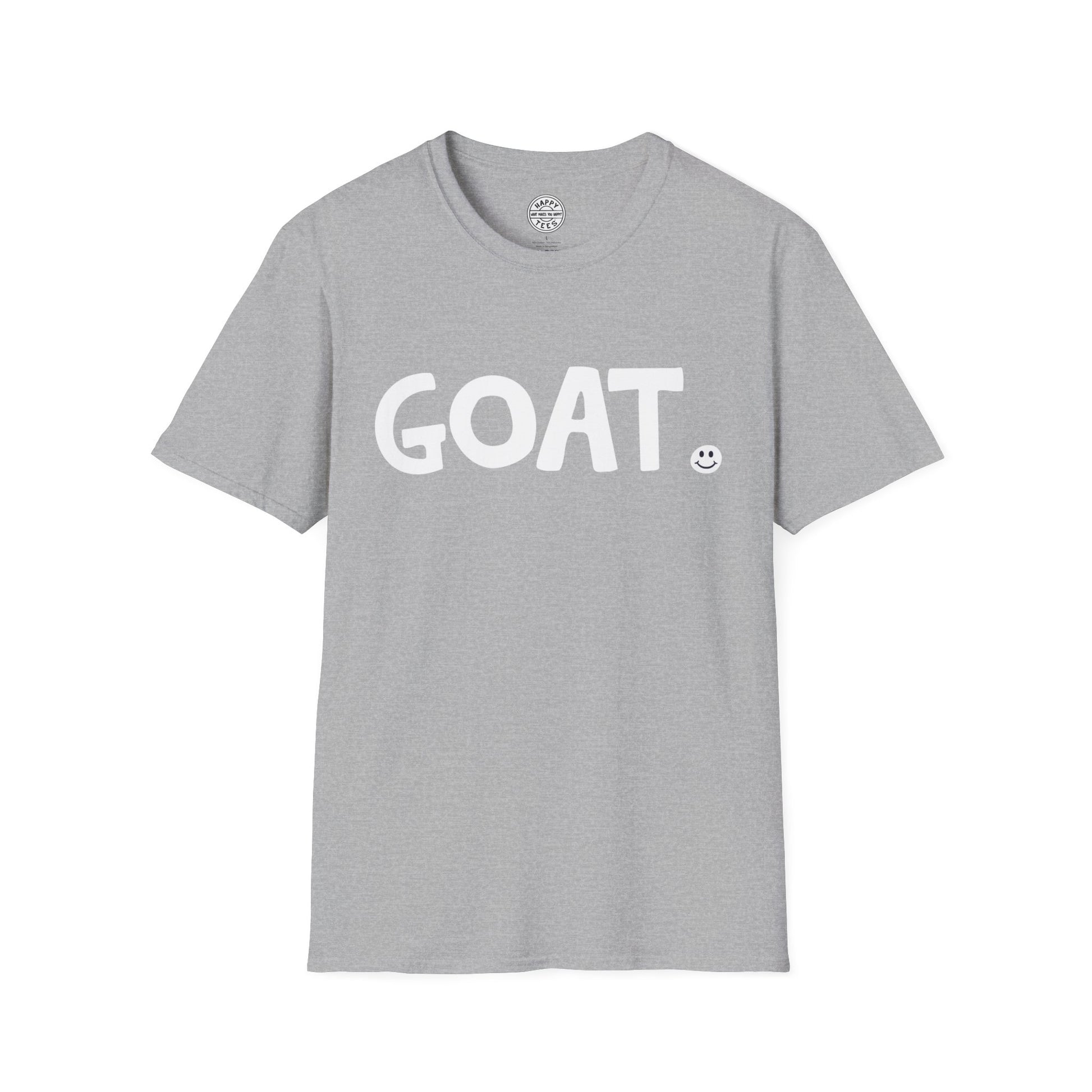 GOAT Happy Tee  T-Shirt  HAPPY TEES® BRAND