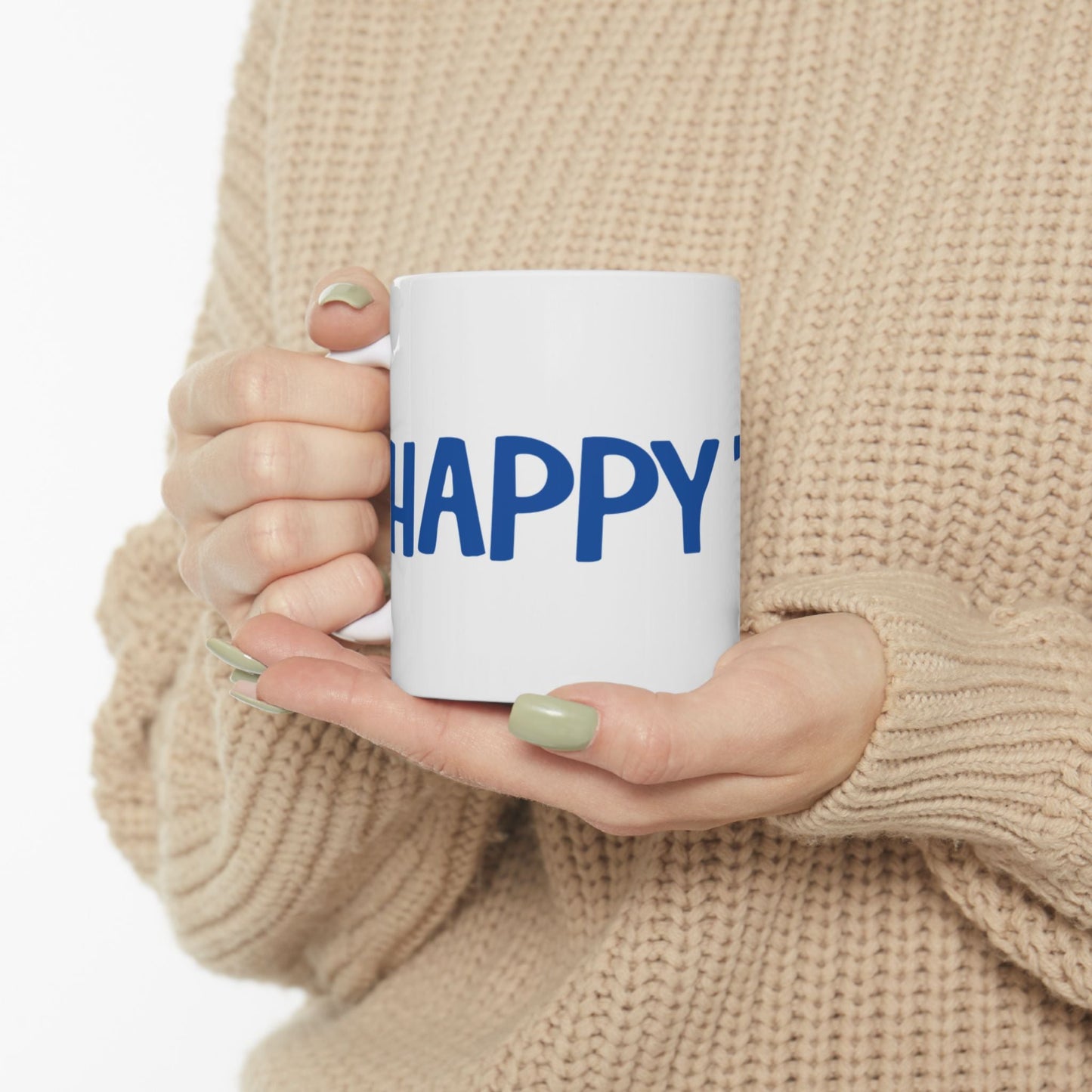 Happy Tees® Mug (ceramic, white, 11 ounce)  Mug  HAPPY TEES® BRAND