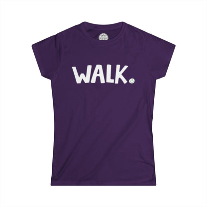 WALK Happy Tee (Women's Tee)  T-Shirt  HAPPY TEES® BRAND