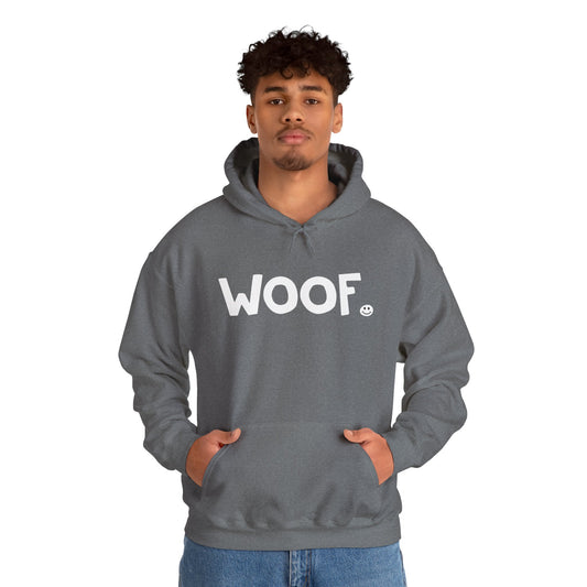 WOOF Happy Tee (Hoodie)  Hoodie  HAPPY TEES® BRAND