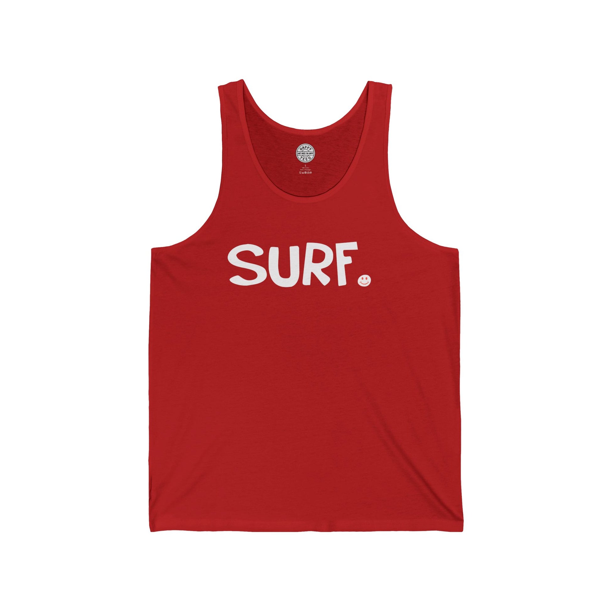 SURF Happy Tee (Tank Top)  Tank Top  HAPPY TEES® BRAND