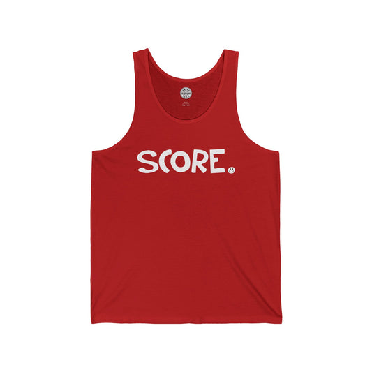 SCORE Happy Tee (Tank Top)  Tank Top 2XL / Red HAPPY TEES® BRAND