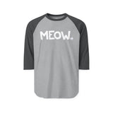 MEOW Happy Tee (Long Sleeve Raglan)