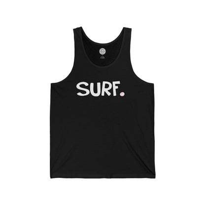 SURF Happy Tee (Tank Top)  Tank Top 2XL / Black HAPPY TEES® BRAND