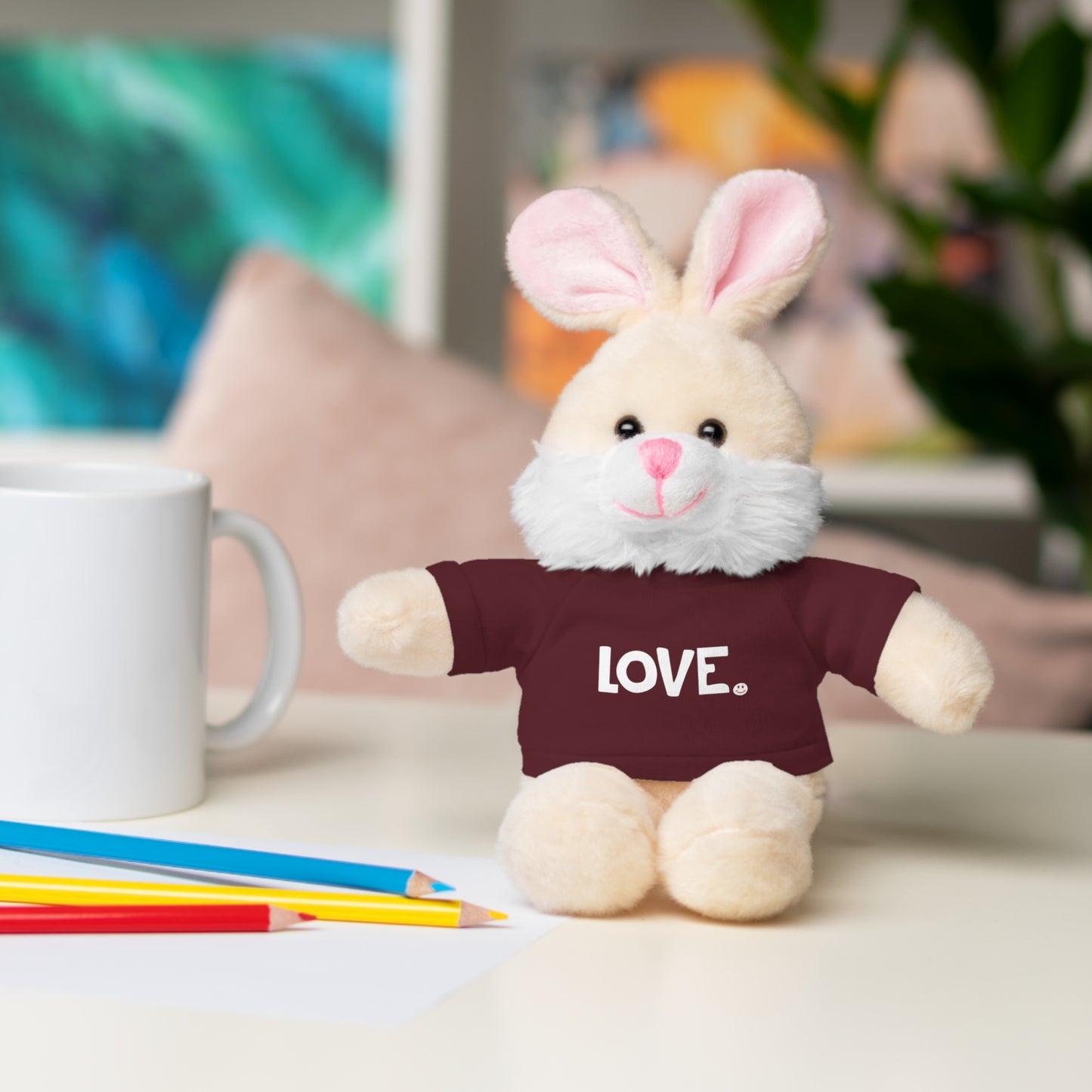 LOVE Happy Tee (Plush Animals)  Accessories  HAPPY TEES® BRAND