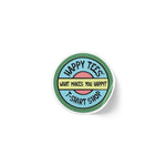 Happy Tees® Round Stickers (color, rolls of 50, 100, 250) Printify