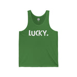 LUCKY Happy Tee (Tank Top)  Tank Top S / Leaf HAPPY TEES® BRAND