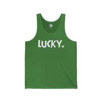 LUCKY Happy Tee (Tank Top)  Tank Top S / Leaf HAPPY TEES® BRAND