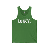 LUCKY Happy Tee (Tank Top)  Tank Top S / Leaf HAPPY TEES® BRAND