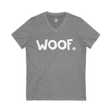 WOOF Happy Tee (V-Neck) Printify