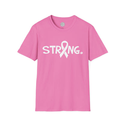 STRONG Happy Tee (Breast Cancer)  T-Shirt  HAPPY TEES® BRAND