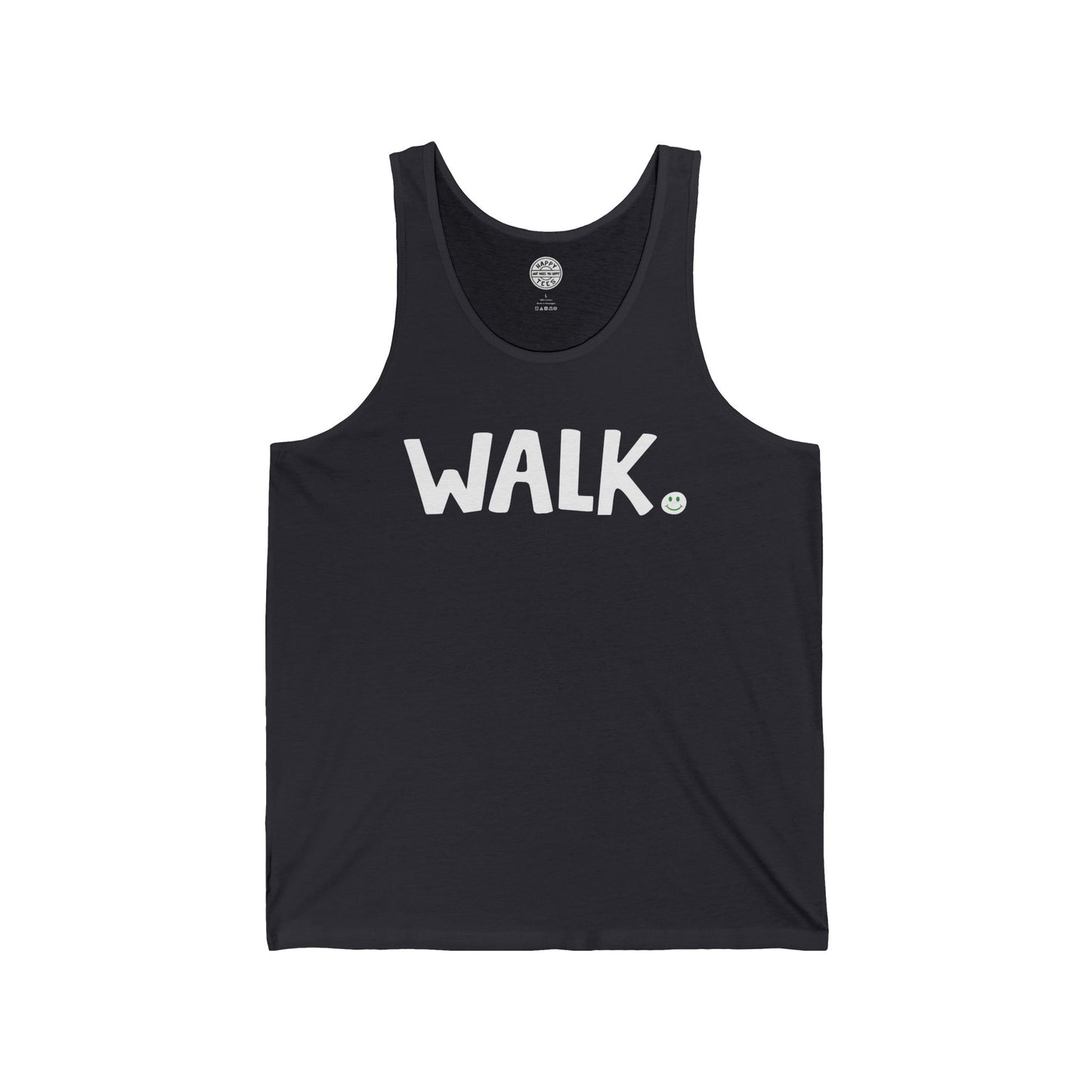 WALK Happy Tee (Tank Top)  Tank Top  HAPPY TEES® BRAND