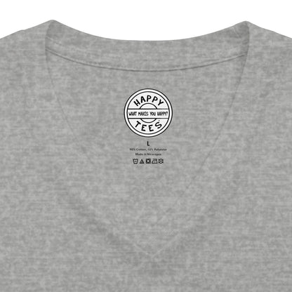 26.2 Happy Tee (V-Neck)  V-neck  HAPPY TEES® BRAND
