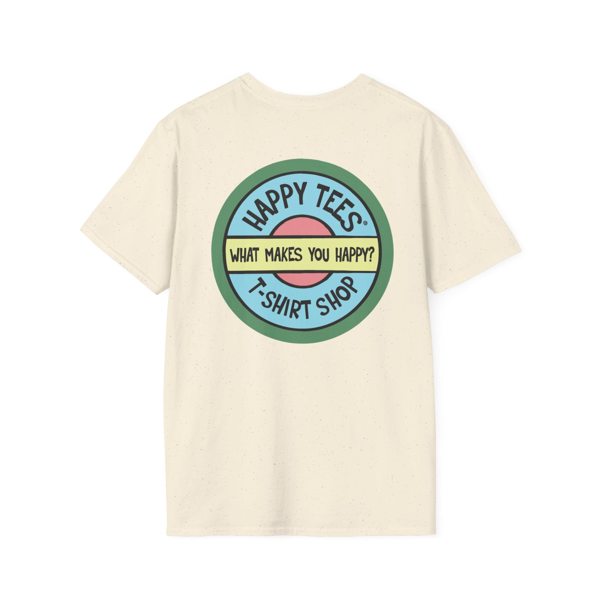 Happy Tees® T‑Shirt (without front logo)  T-Shirt  HAPPY TEES® BRAND