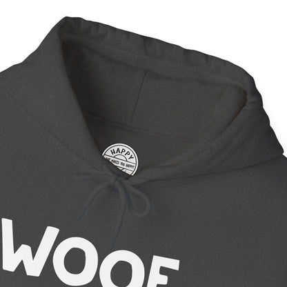 WOOF Happy Tee (Hoodie)  Hoodie  HAPPY TEES® BRAND