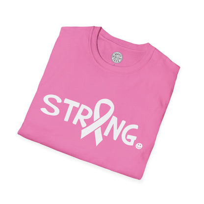 STRONG Happy Tee (Breast Cancer) Printify