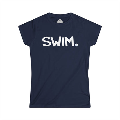 SWIM Happy Tee (Women's Tee)  T-Shirt  HAPPY TEES® BRAND