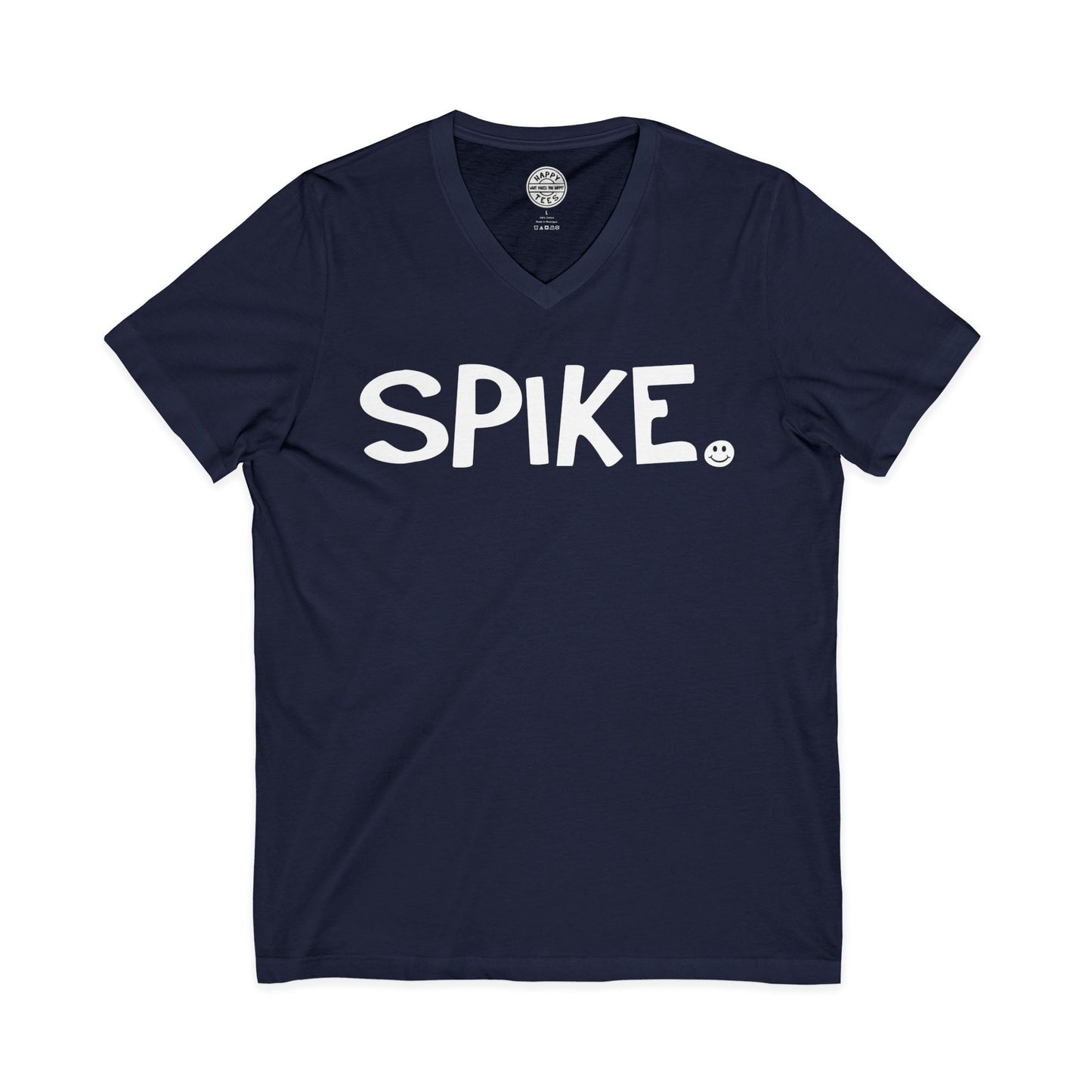 SPIKE Happy Tee (V-Neck)