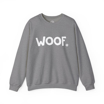 WOOF Happy Tee (Sweatshirt)  Sweatshirt  HAPPY TEES® BRAND